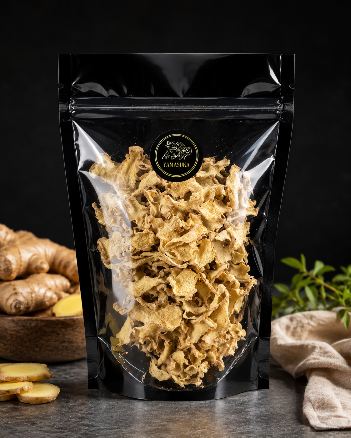 Gingembre séché de qualité supérieure