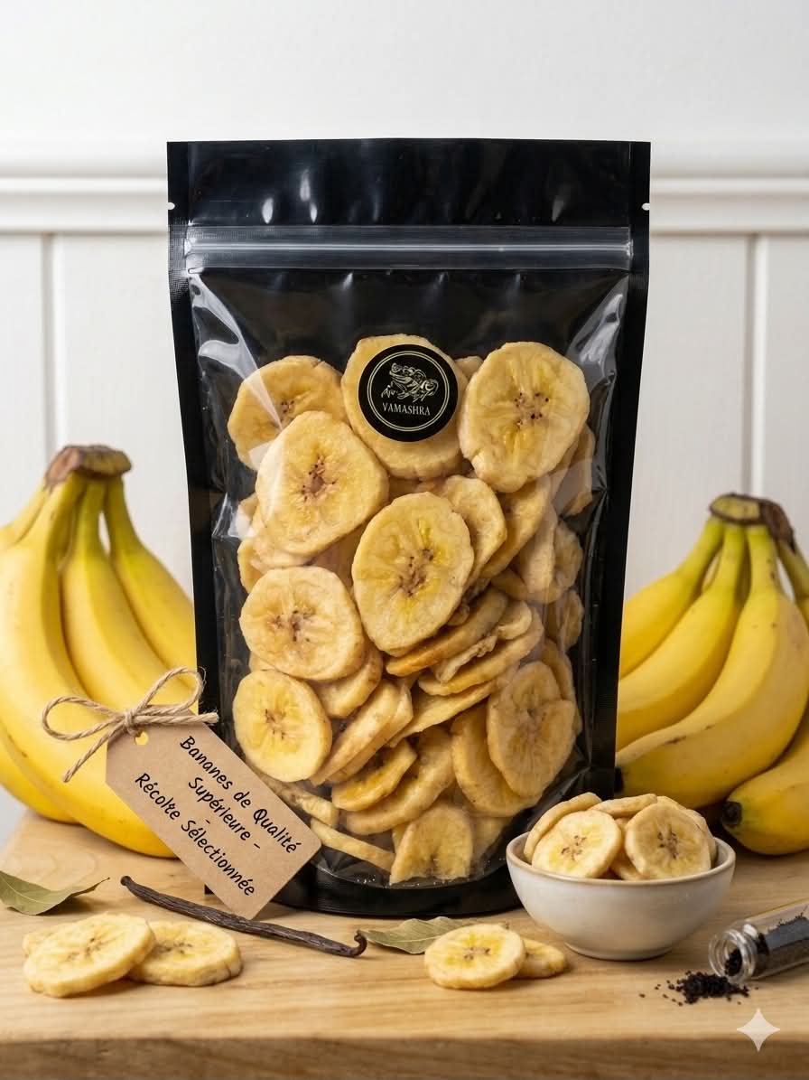 Banane séchée de qualité supérieure