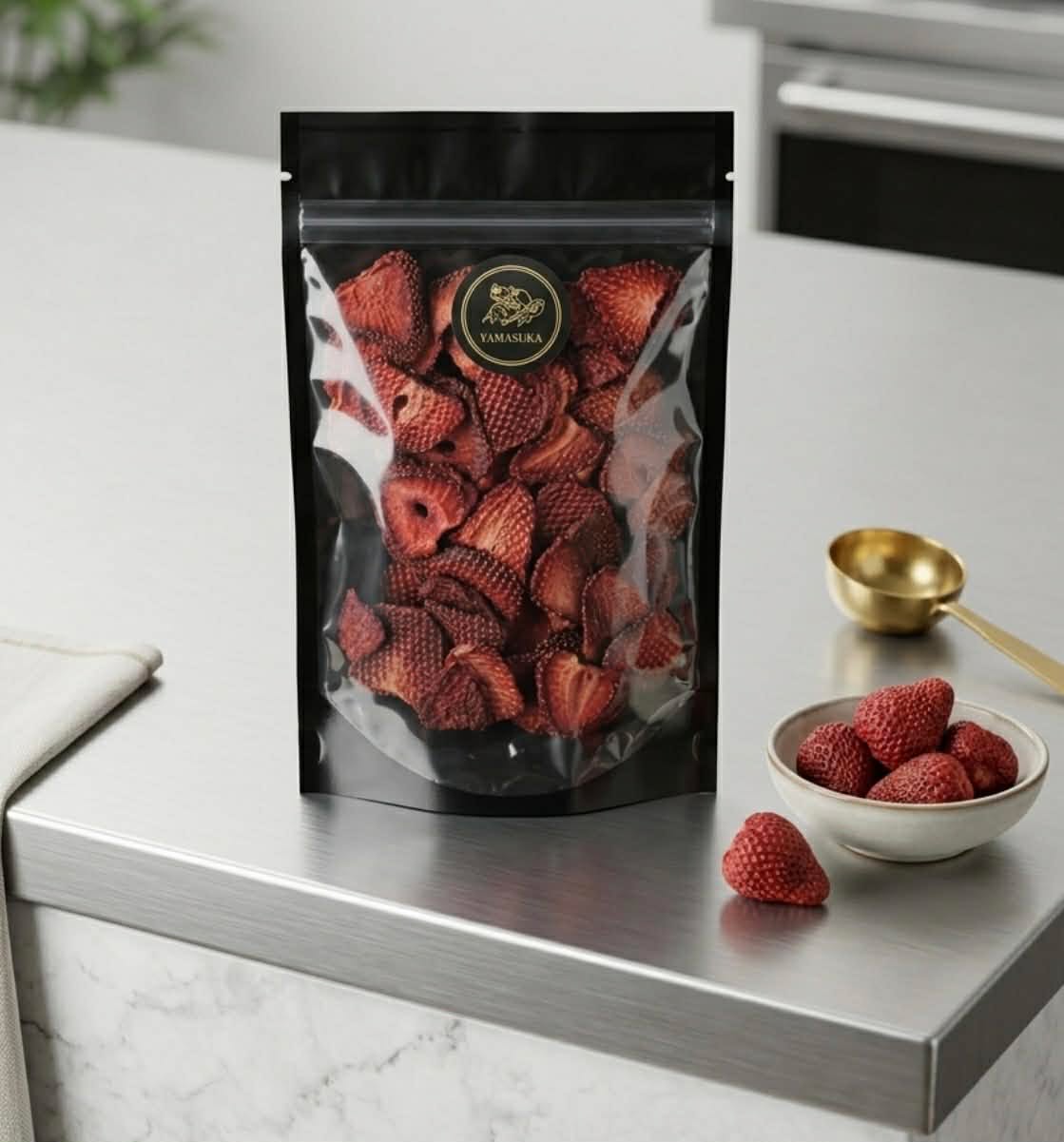 Fraise déshydraté de premiere qualité
