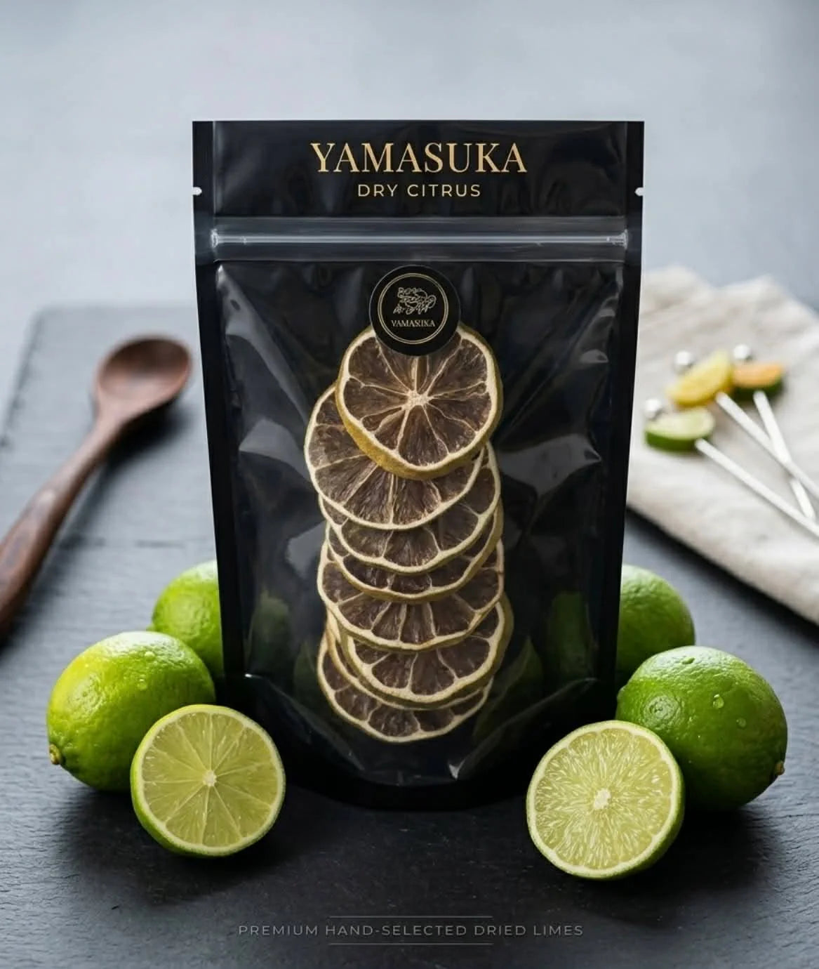 Lime sechées de premiere qualité